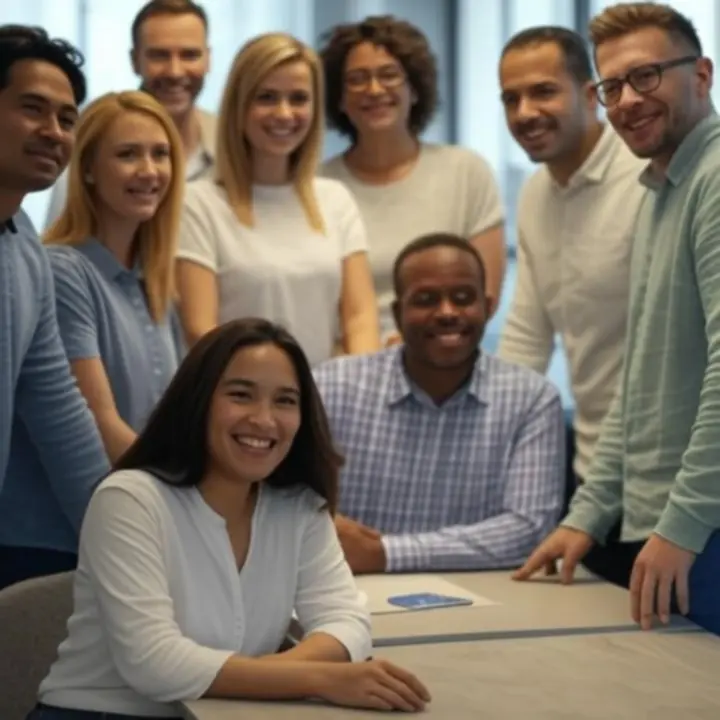 Zespół BrandMotionStudiio pracujący wspólnie nad kampanią