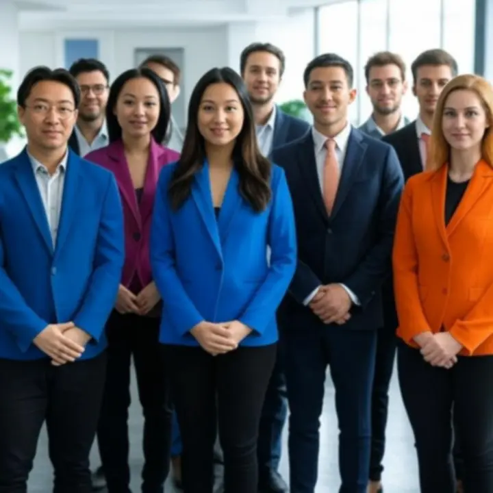 Zespół BrandMotionStudiio podczas wspólnej sesji kreatywnej